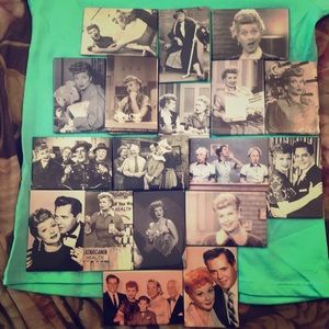 “I Love Lucy” magnets. 18 in total!